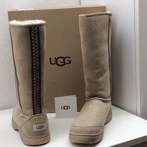 NWOT - Authentic UGG Tall Shearling Boots